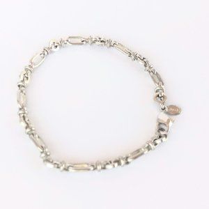 Bold Silver Link Bracelet